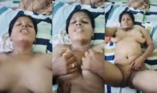 Horny Desi Wife Boobs pressing and Fucking