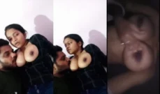 Cute Desi Girl Boobs Sucking By Lover