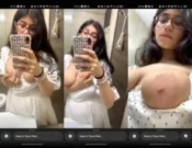 Horny Desi Girl Shows Her Big Boobs
