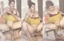 Sexy Mamta Bhabhi Boobs Pressing and Fucking