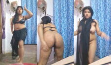 Sexy Desi Girl Striping and Nude Dancing Part 1