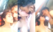 Horny Desi Lover Fucking In Car