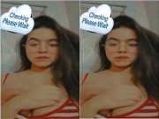 Horny Desi Girl Shows her Big boobs and Masturbating Part 3